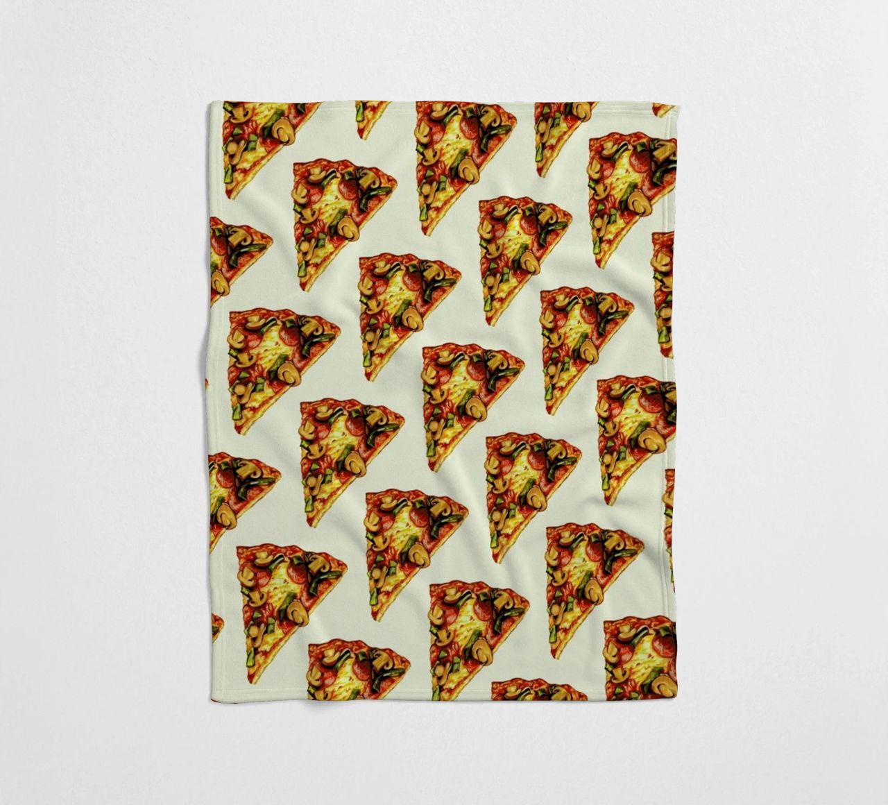 Pizza Pattern coperta in pile da Kelly Gilleran