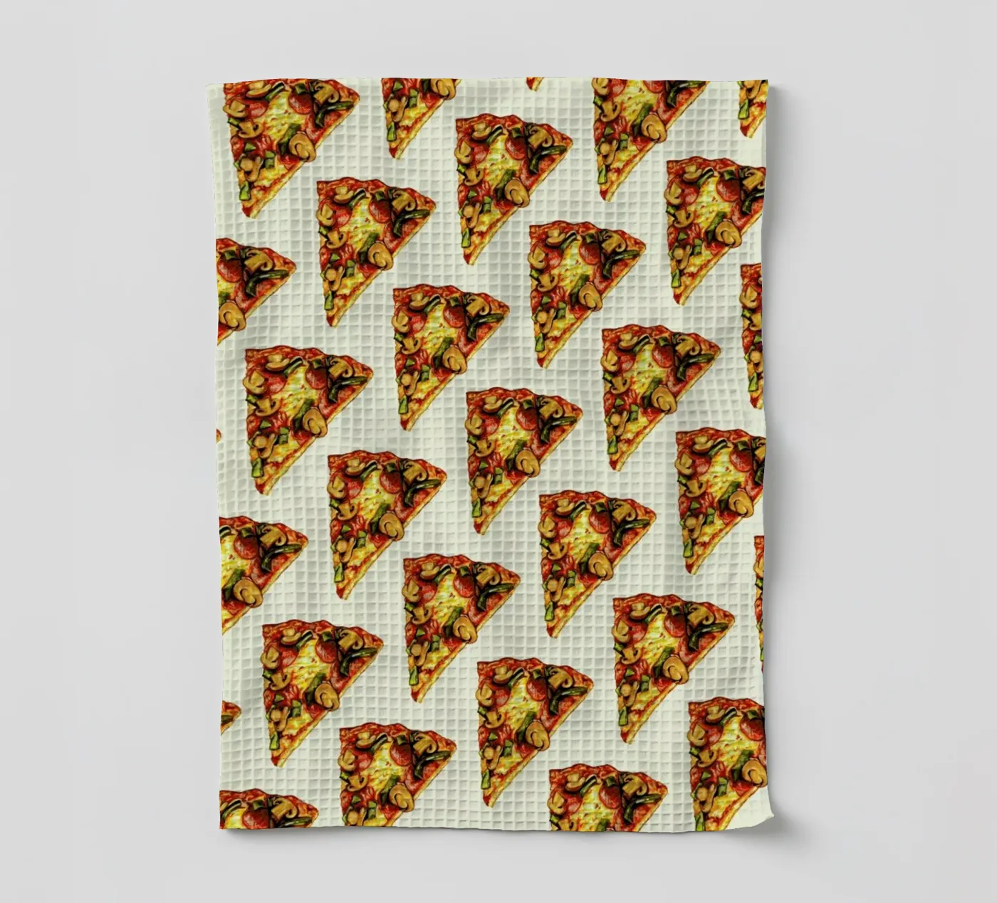 Pizza Pattern Geschirrtuch von Kelly Gilleran