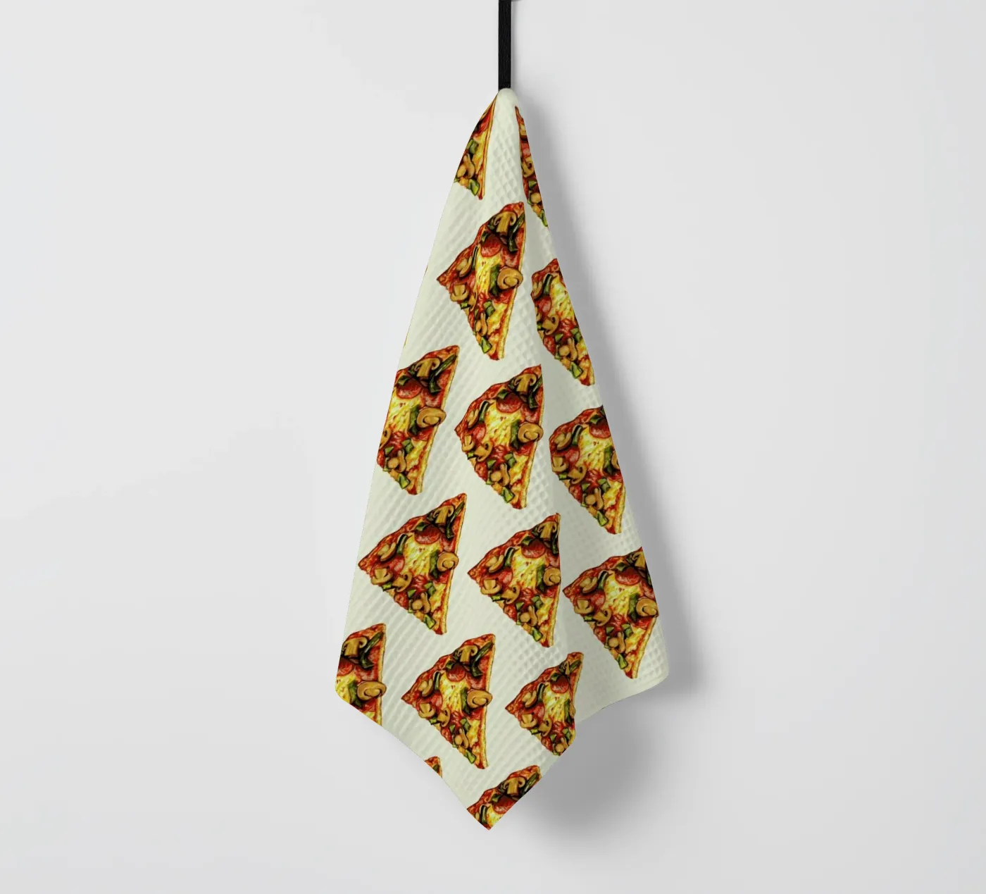 Pizza Pattern Geschirrtuch von Kelly Gilleran