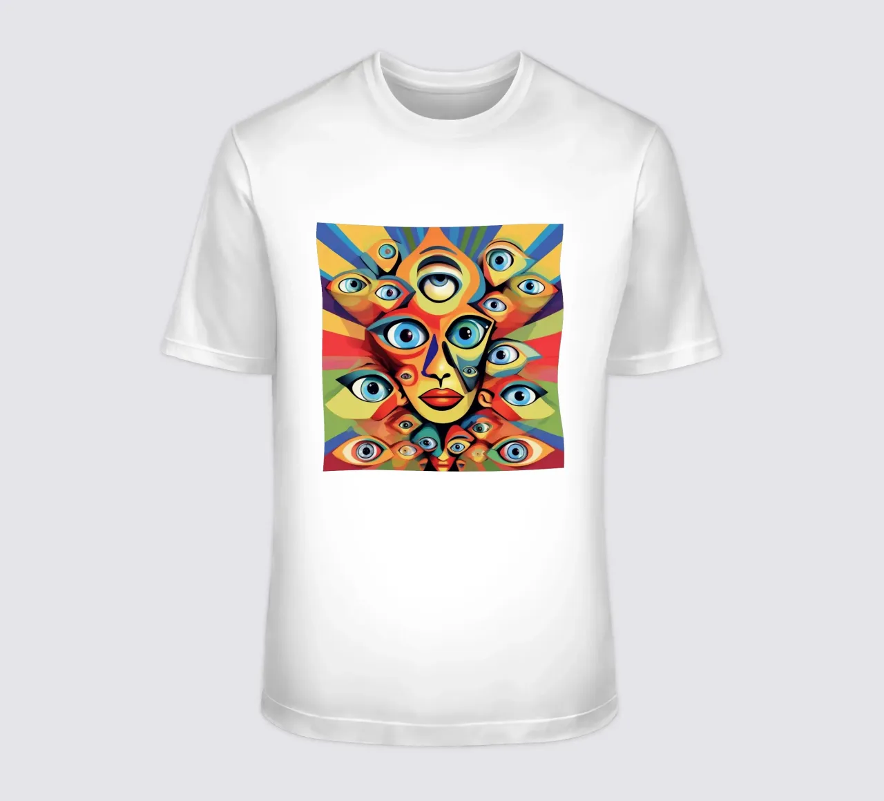 Occhi_1 t-shirt da AI-Portraits by LK