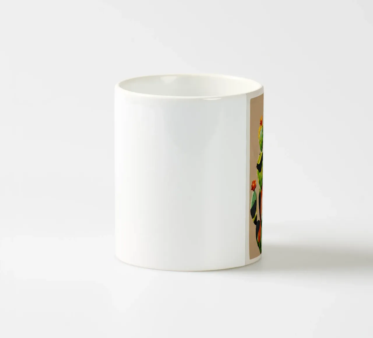 Abstract Modern Cactus 1 tazza in ceramica da Nadjaa