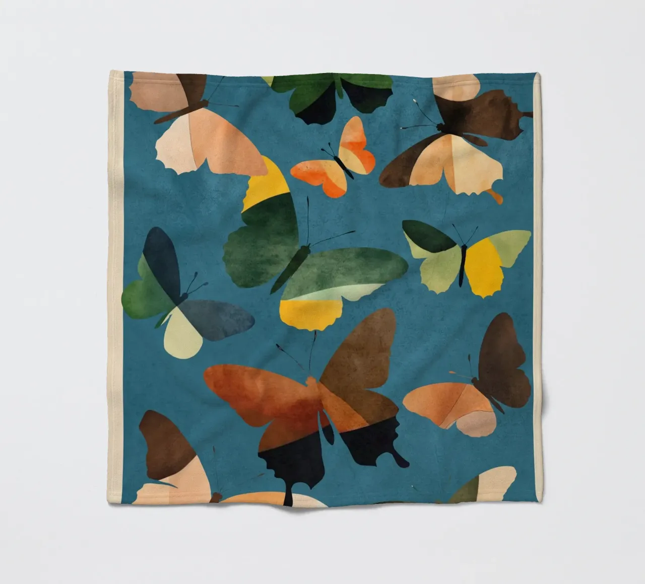 Beautiful Butterflies 4 coperta in pile da Nadjaa