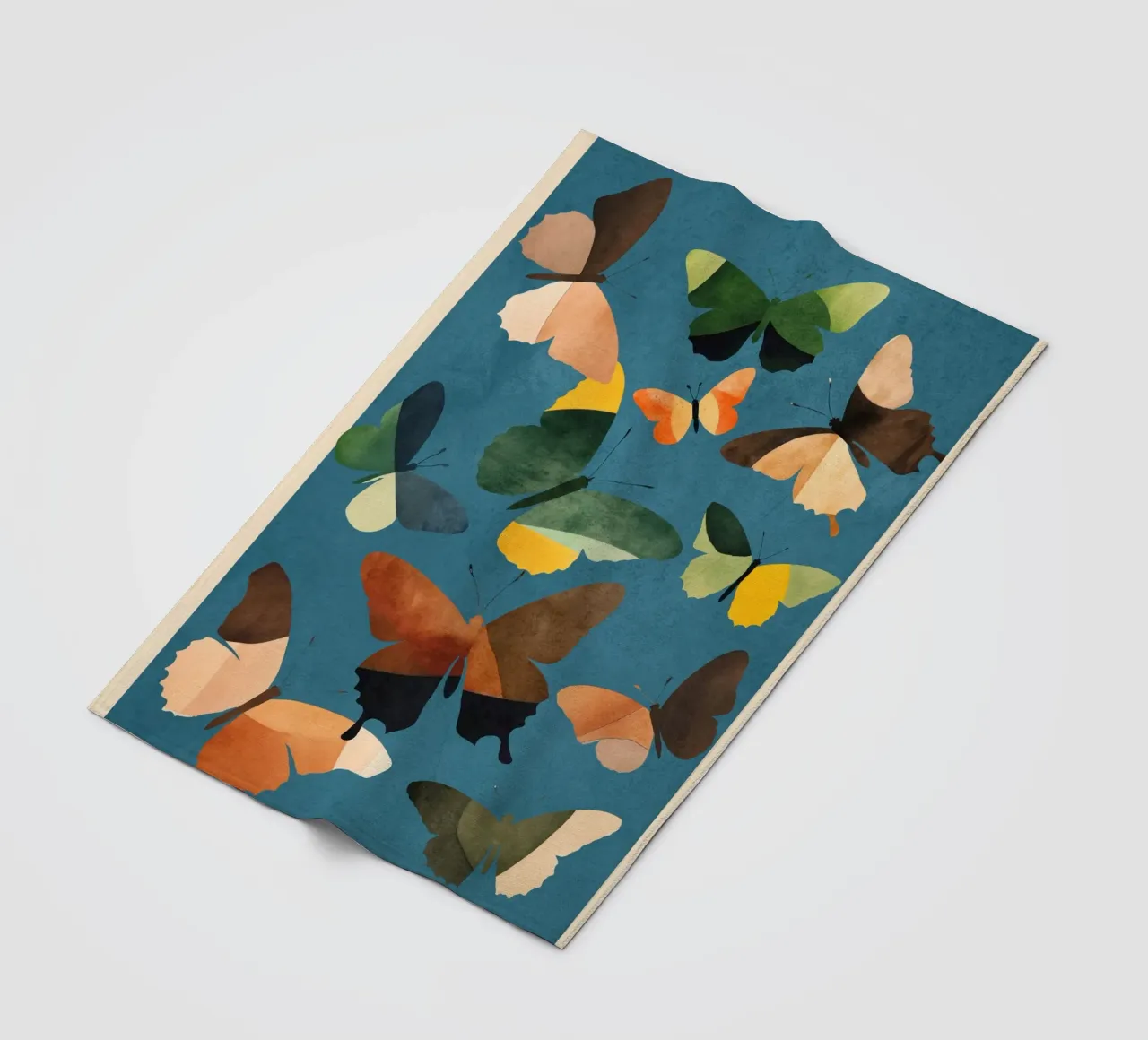 Beautiful Butterflies 4 coperta in pile da Nadjaa
