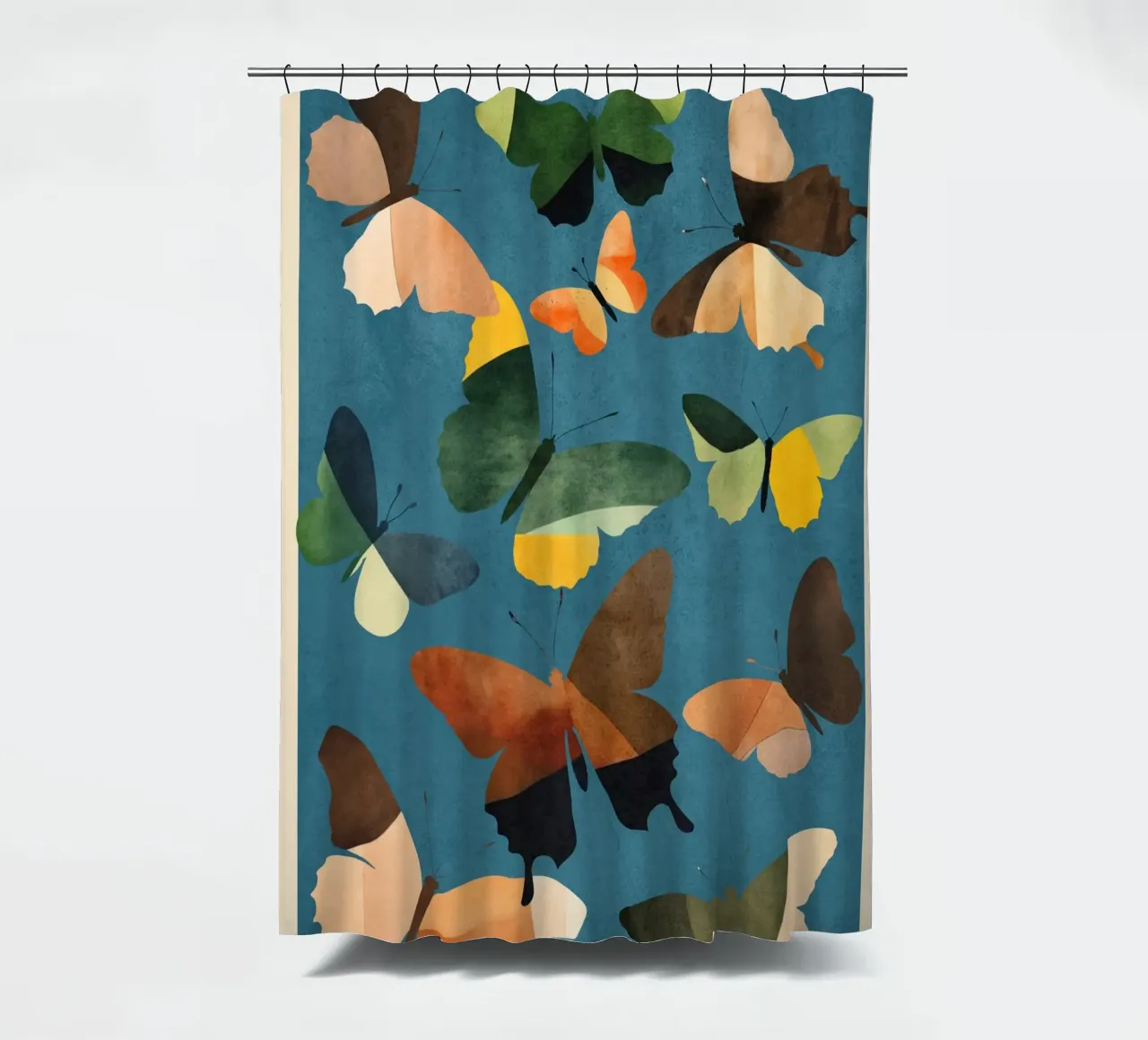 Beautiful Butterflies 4 shower curtain by Nadjaa