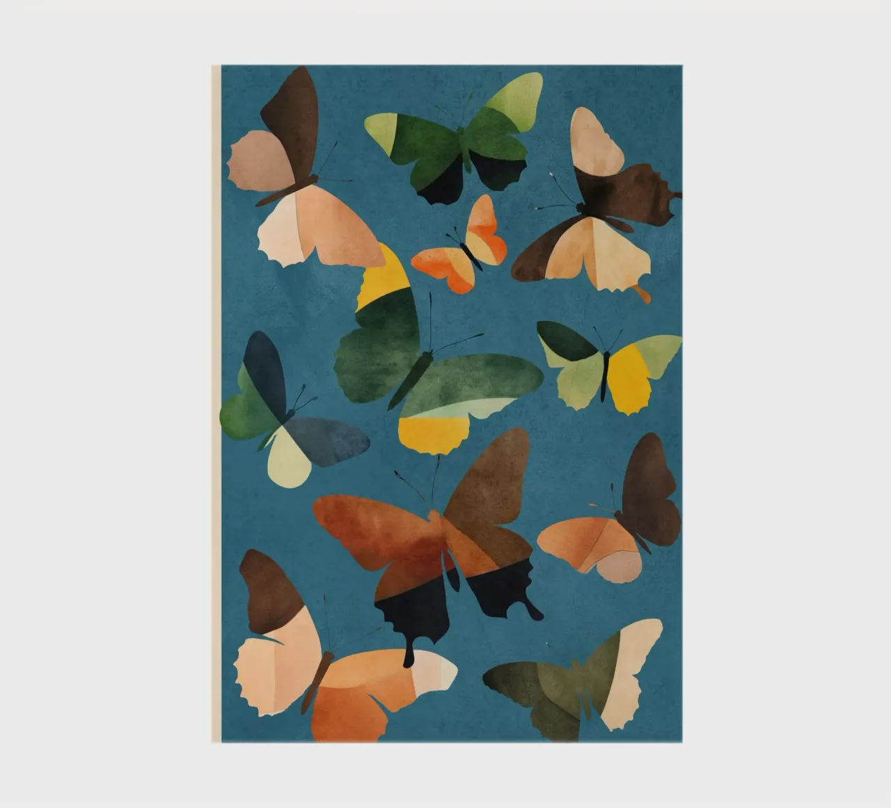 Beautiful Butterflies 4 notebook by Nadjaa