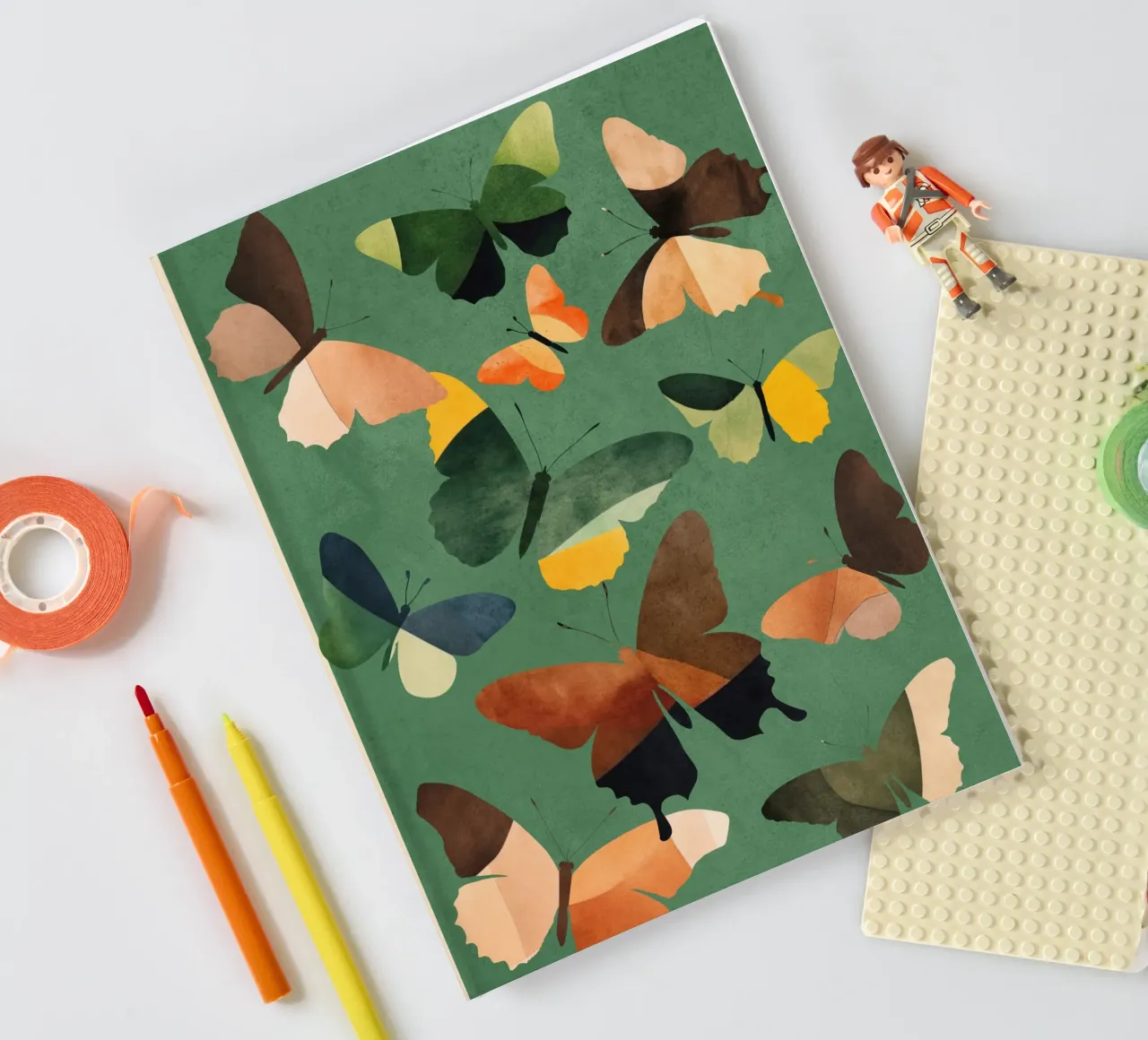Beautiful Butterflies 6 notebook by Nadjaa