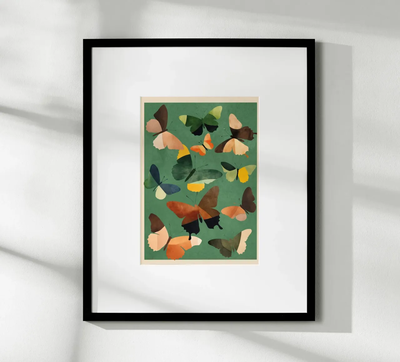 Beautiful Butterflies 6 poster by Nadjaa