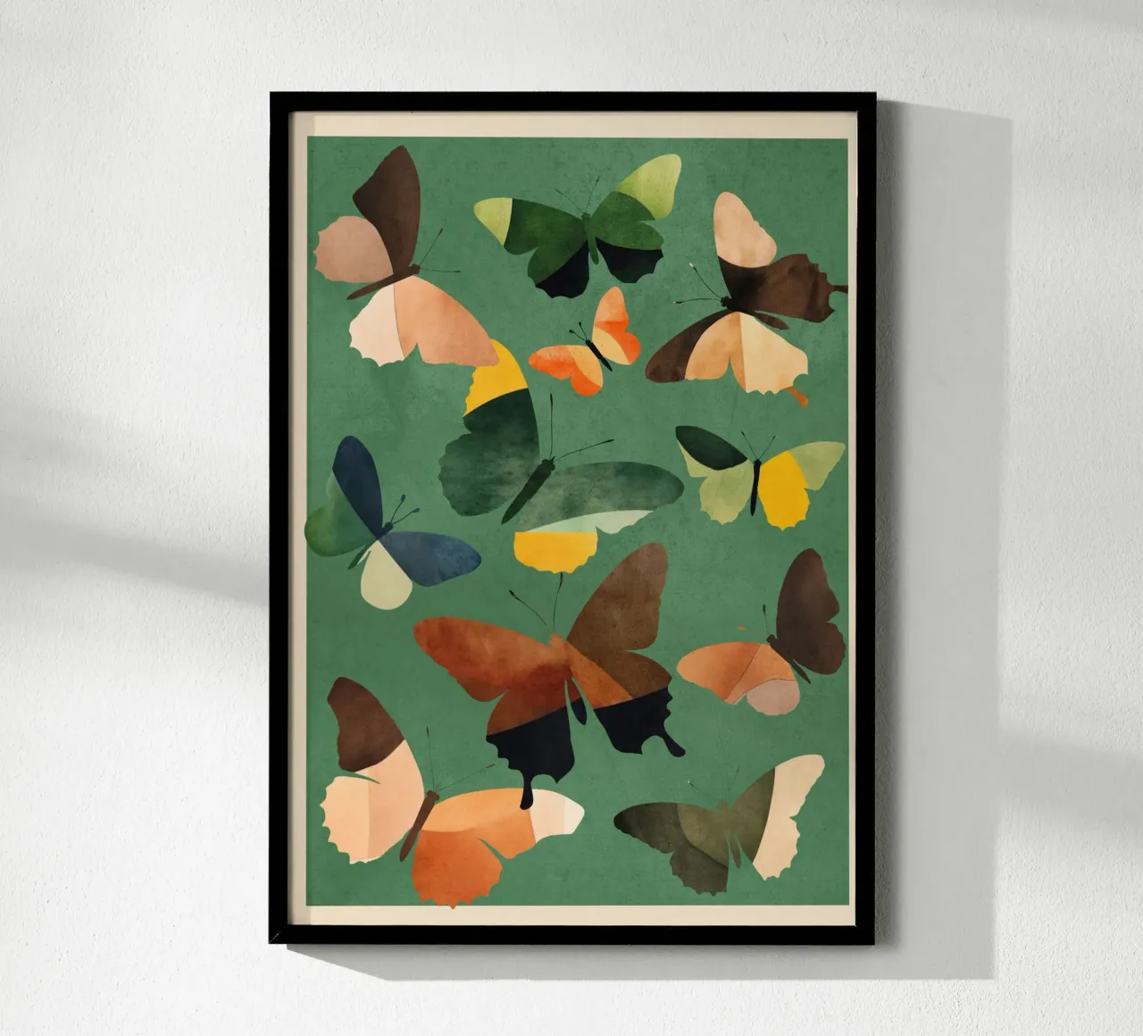 Beautiful Butterflies 6 poster by Nadjaa