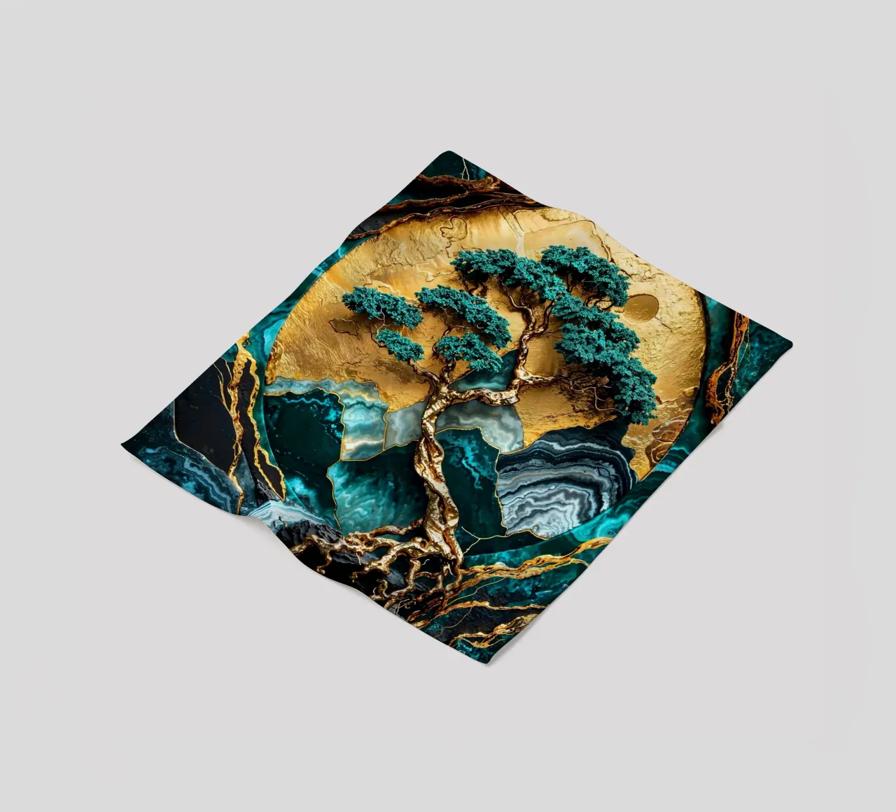 Golden Tree of Harmony Art coperta in pile da Pixaverse