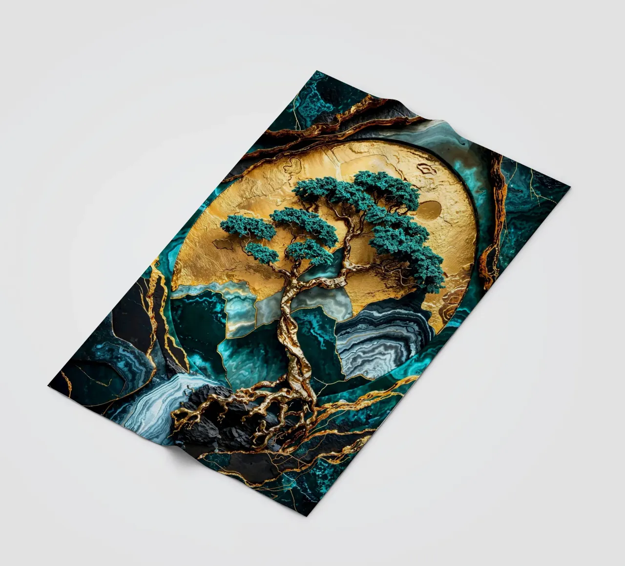 Golden Tree of Harmony Art coperta in pile da Pixaverse