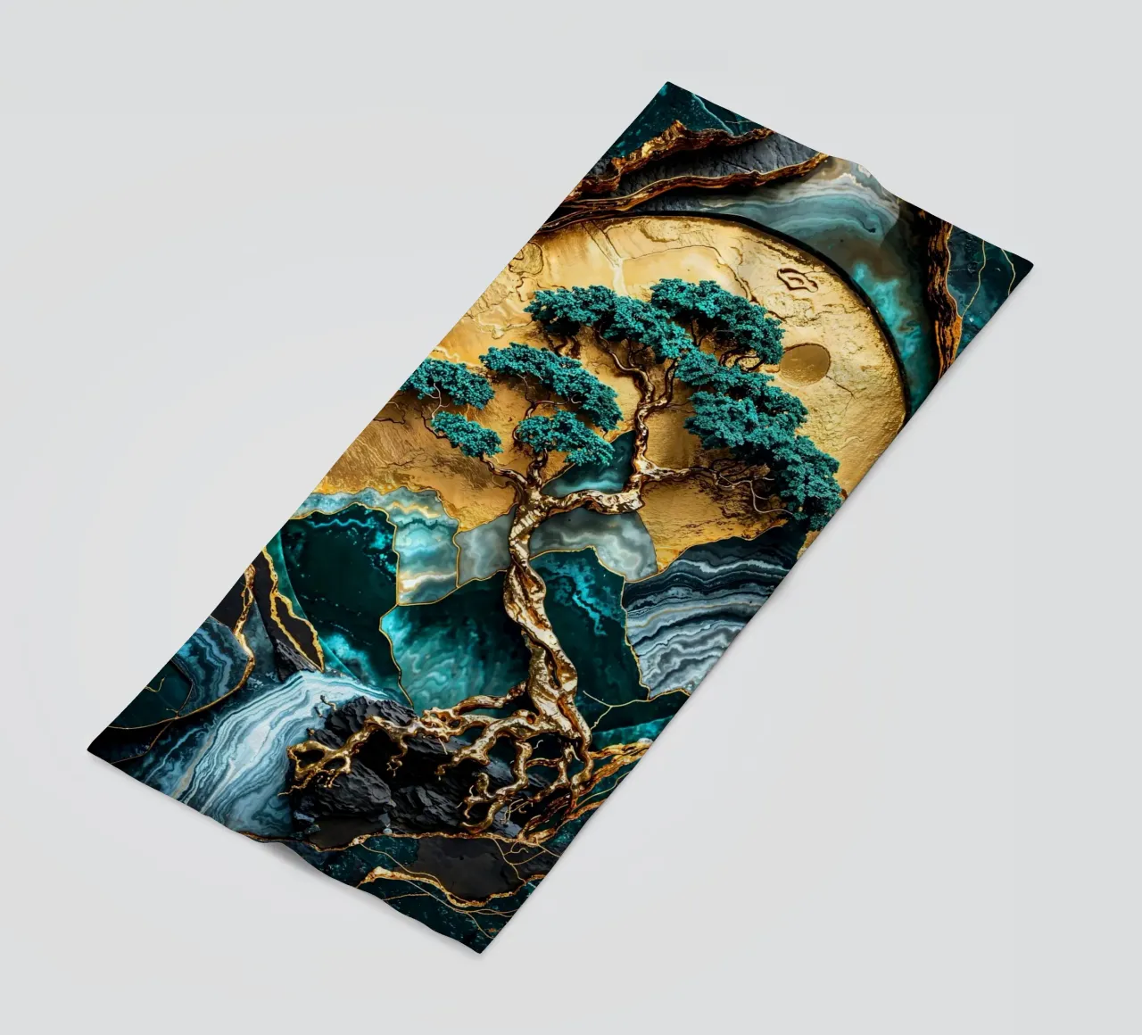 Golden Tree of Harmony Art telo mare da Pixaverse