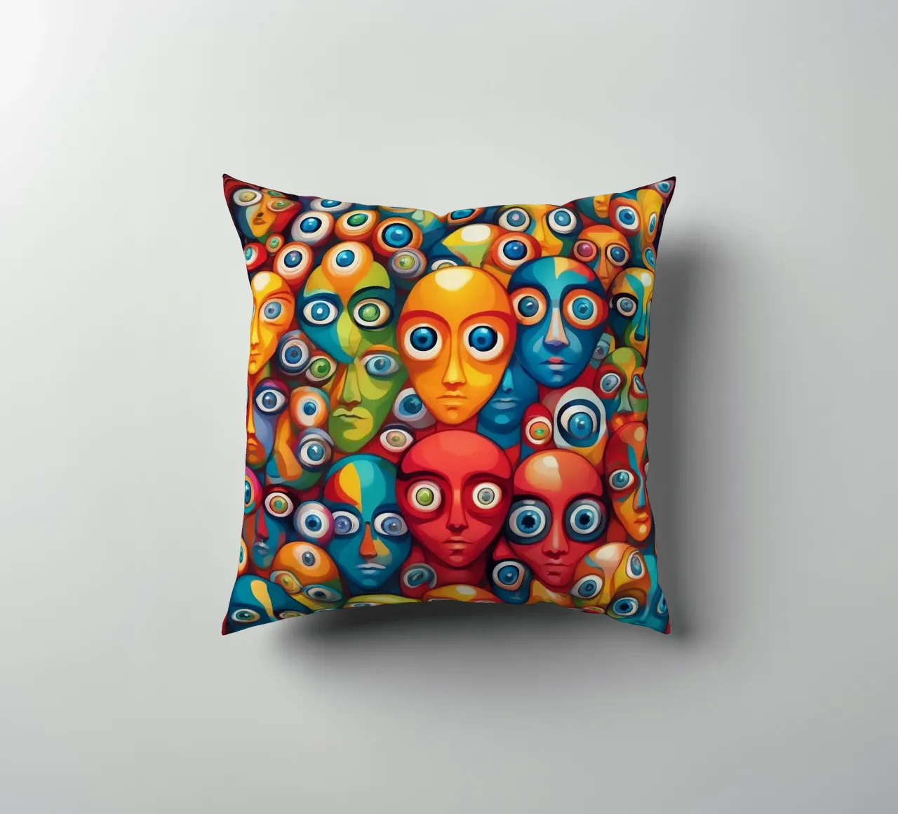 Occhi_2 cuscino da AI-Portraits by LK