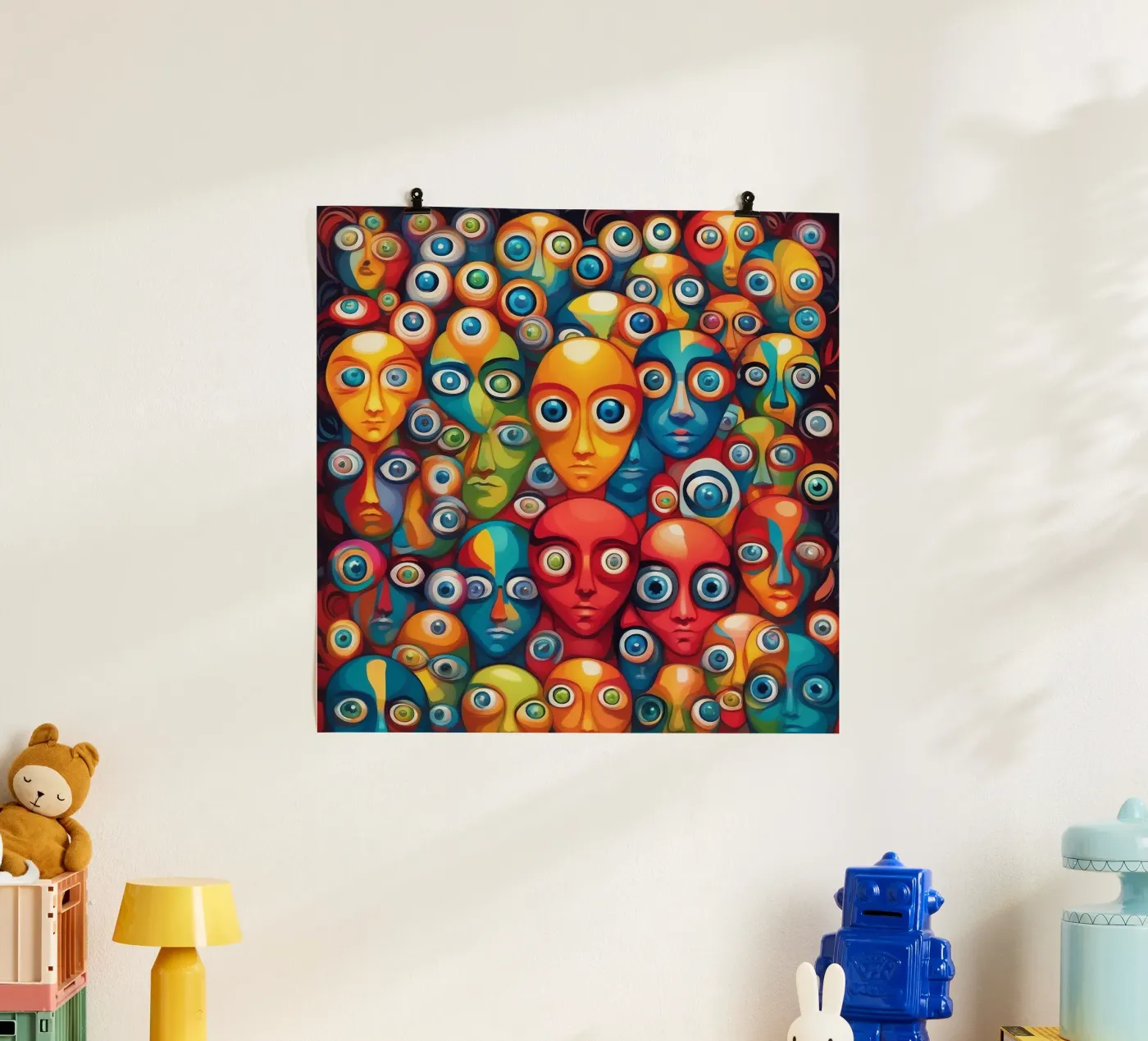 Occhi_2 poster da AI-Portraits by LK