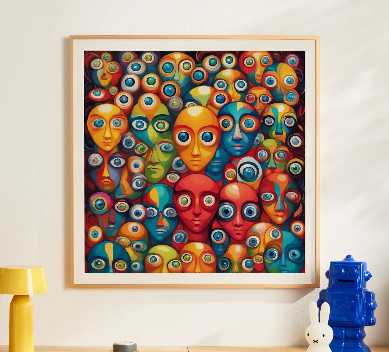 Occhi_2 poster da AI-Portraits by LK