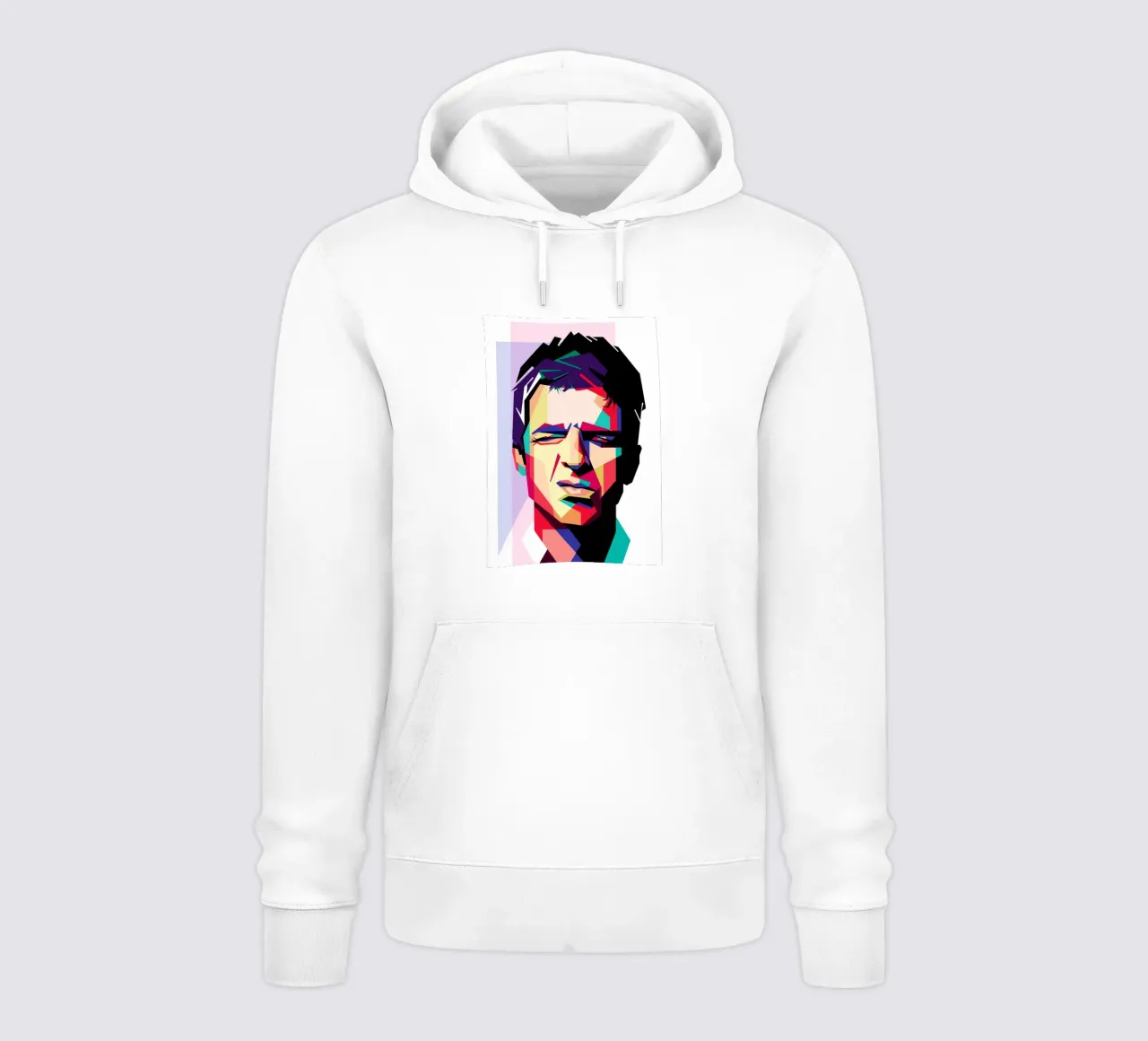 Noel Gallagher WPAP art style felpa con cappuccio da Hantamrata