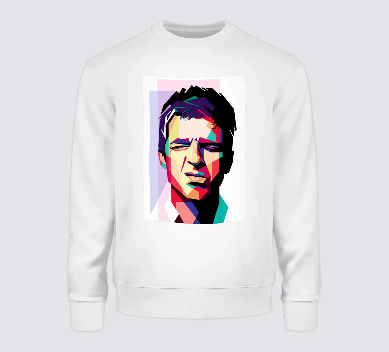 Noel Gallagher WPAP art style felpa da Hantamrata