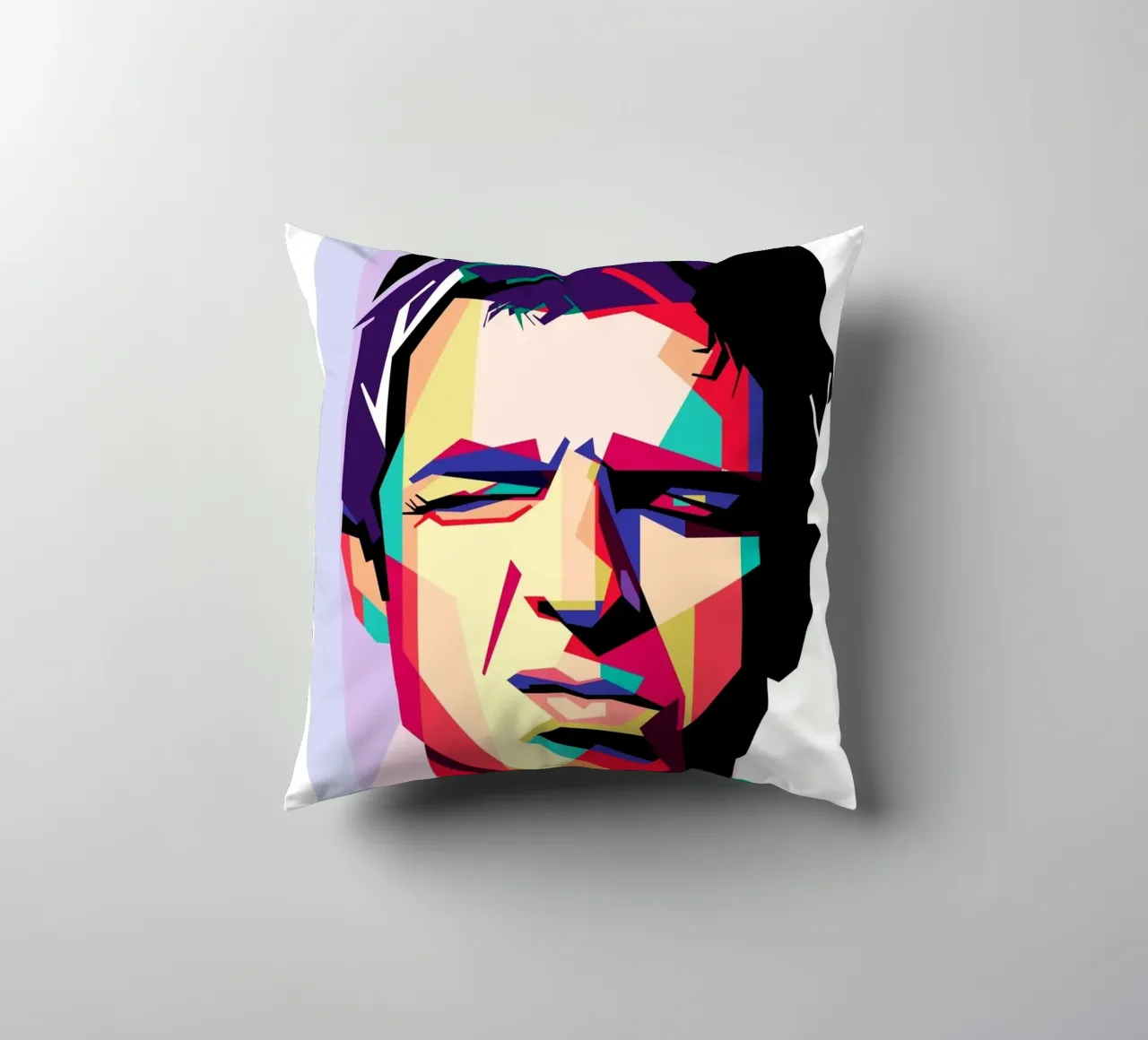 Noel Gallagher WPAP art style cuscino da Hantamrata