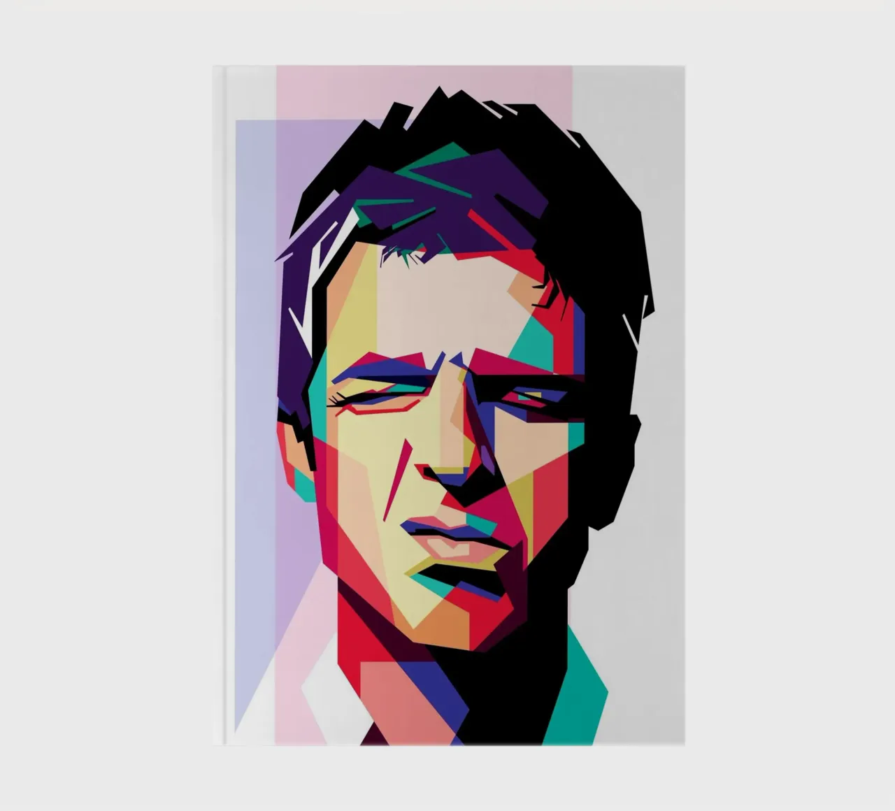 Noel Gallagher WPAP art style notebook by Hantamrata