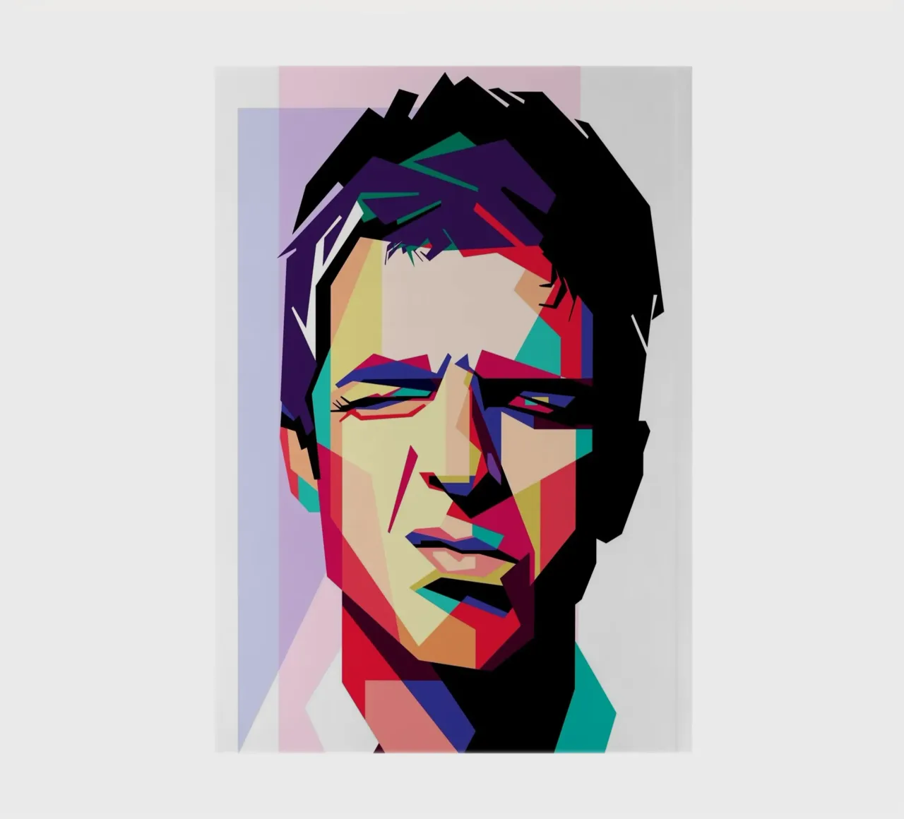 Noel Gallagher WPAP art style notebook by Hantamrata