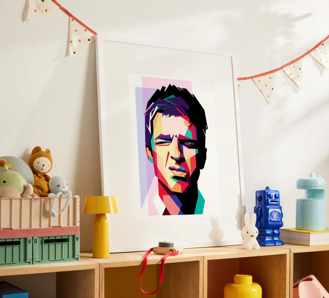 Noel Gallagher WPAP art style carta hahnemühle da Hantamrata