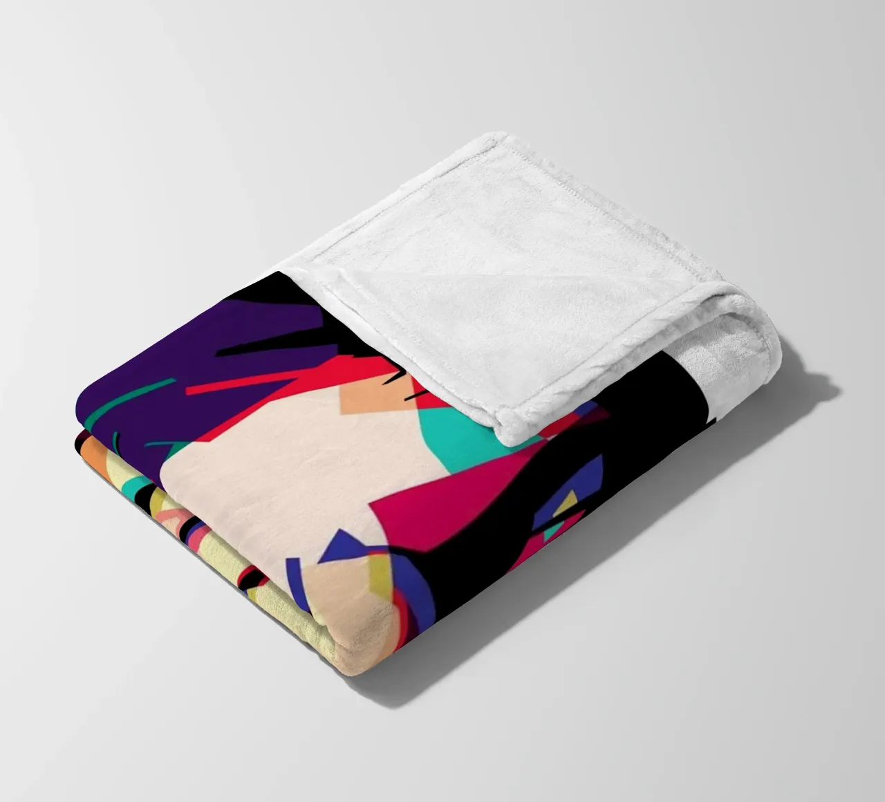 Noel Gallagher WPAP art style coperta in pile da Hantamrata