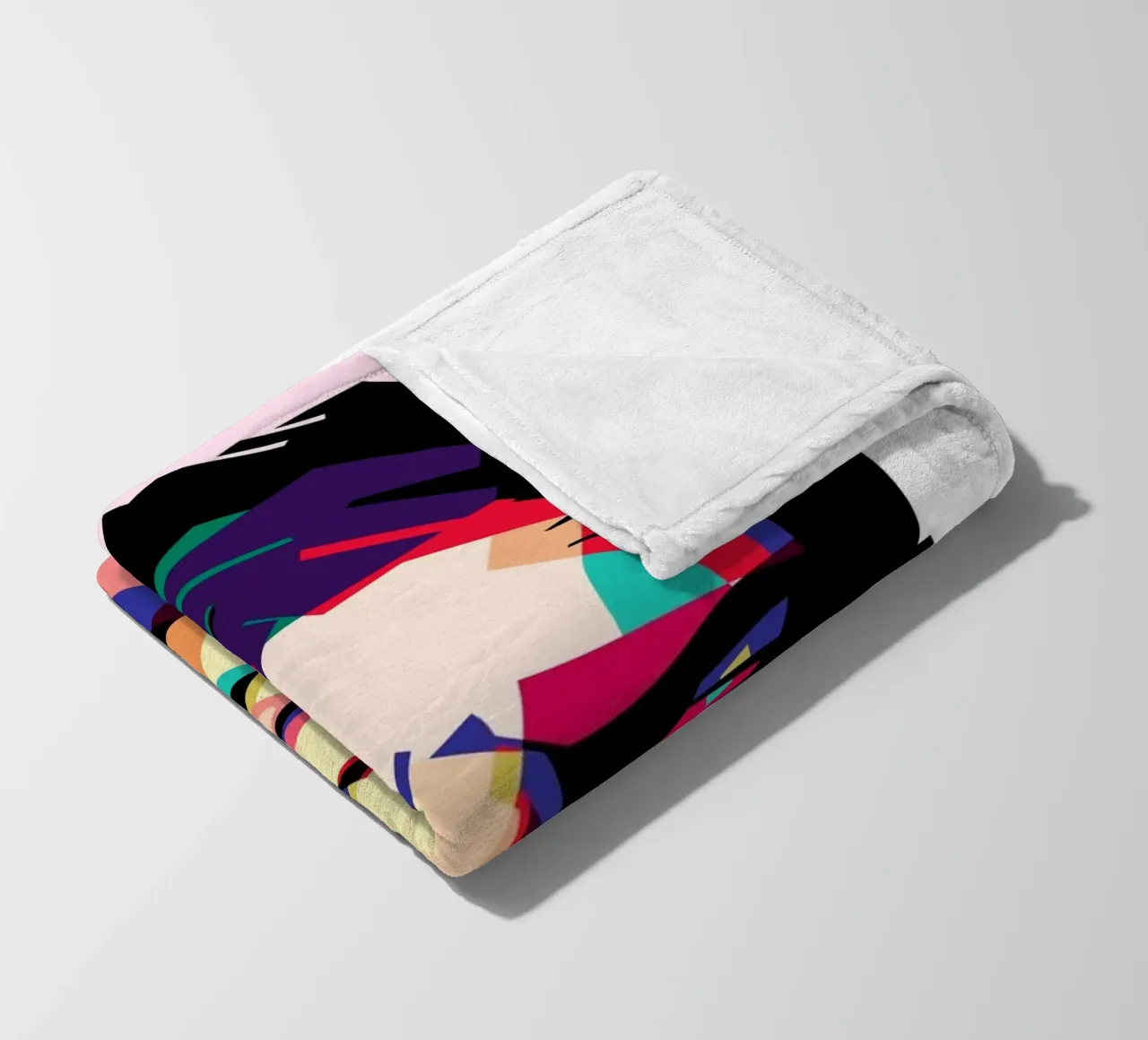Noel Gallagher WPAP art style coperta in pile da Hantamrata