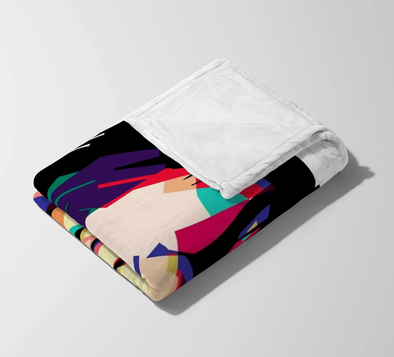 Noel Gallagher WPAP art style coperta in pile da Hantamrata