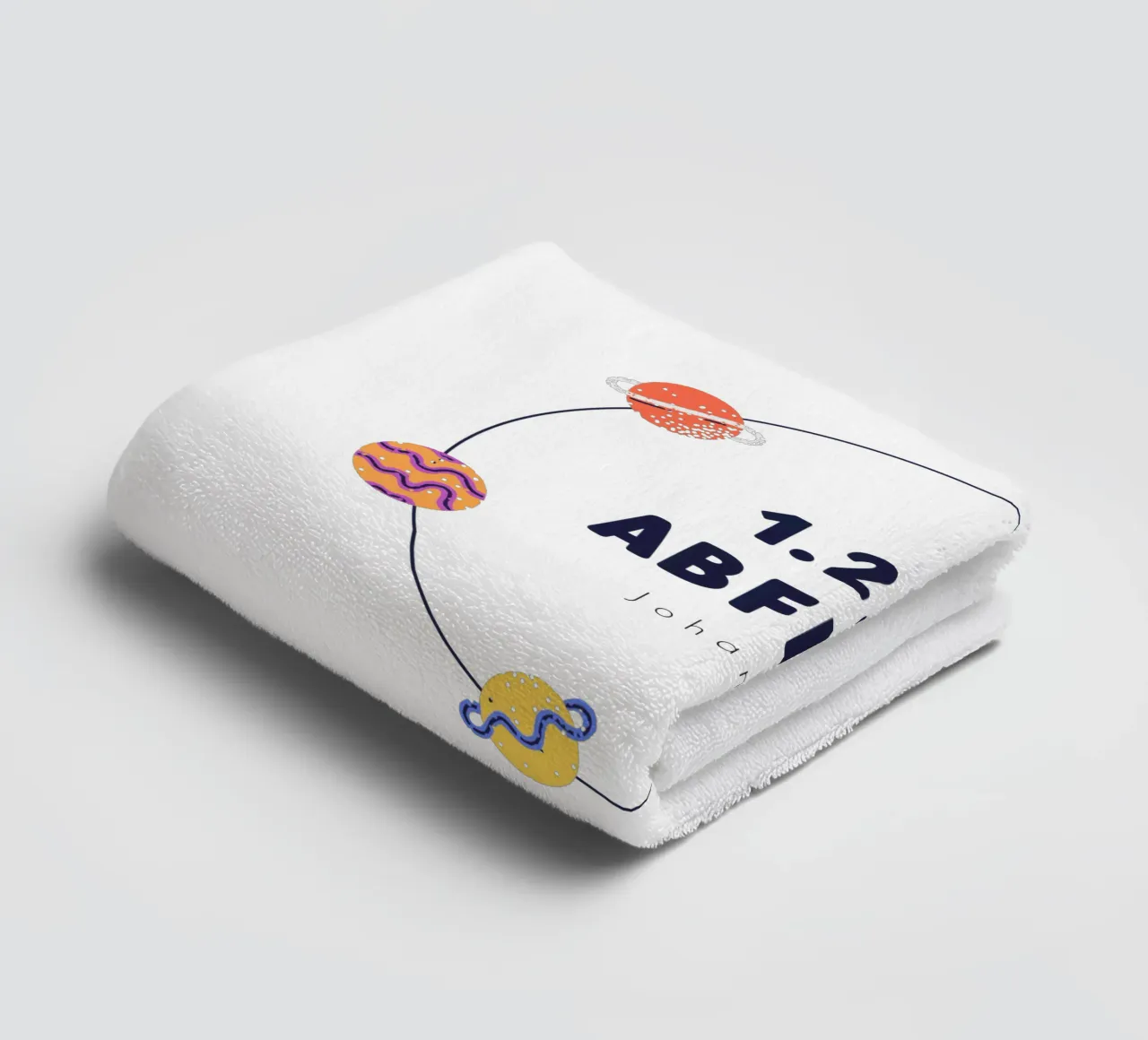 Universe towel by Kartenliebe