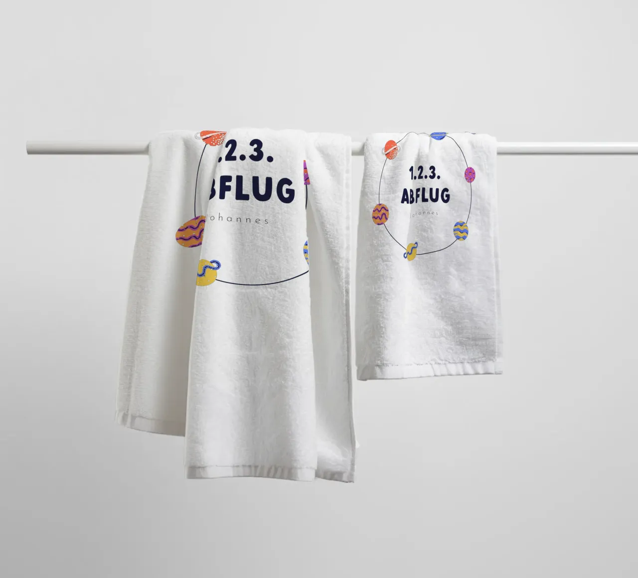 Universe towel by Kartenliebe