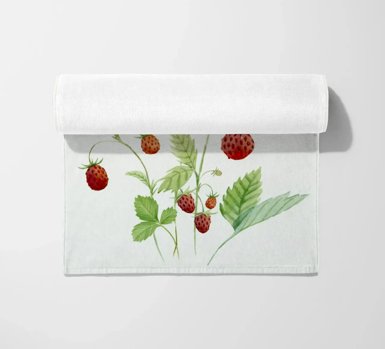 Wild Strawberries serviette de plage de Nadjaa