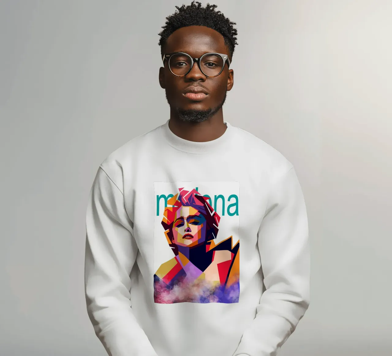 Madonna WPAP art style felpa da Hantamrata