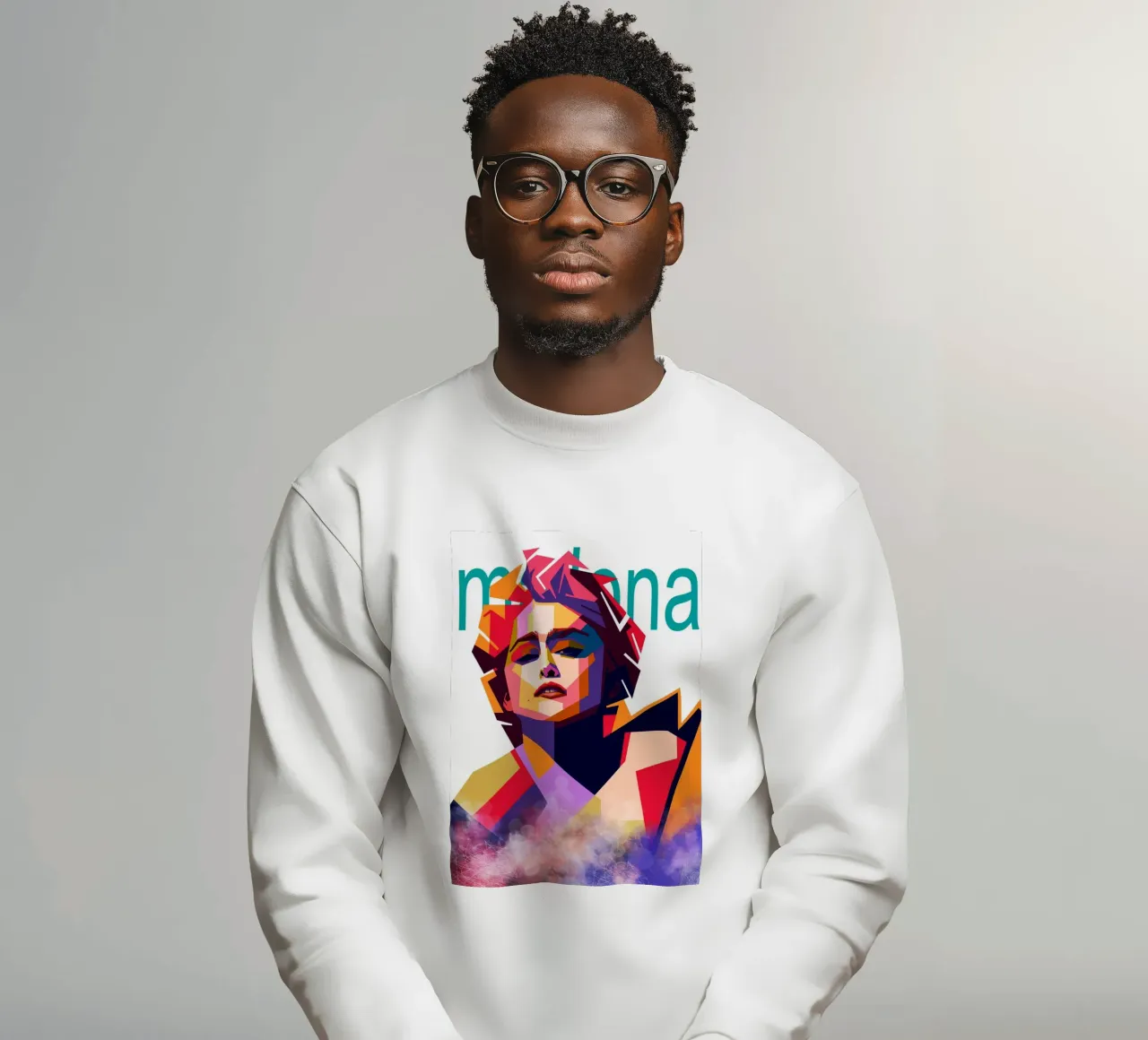 Madonna WPAP art style felpa da Hantamrata
