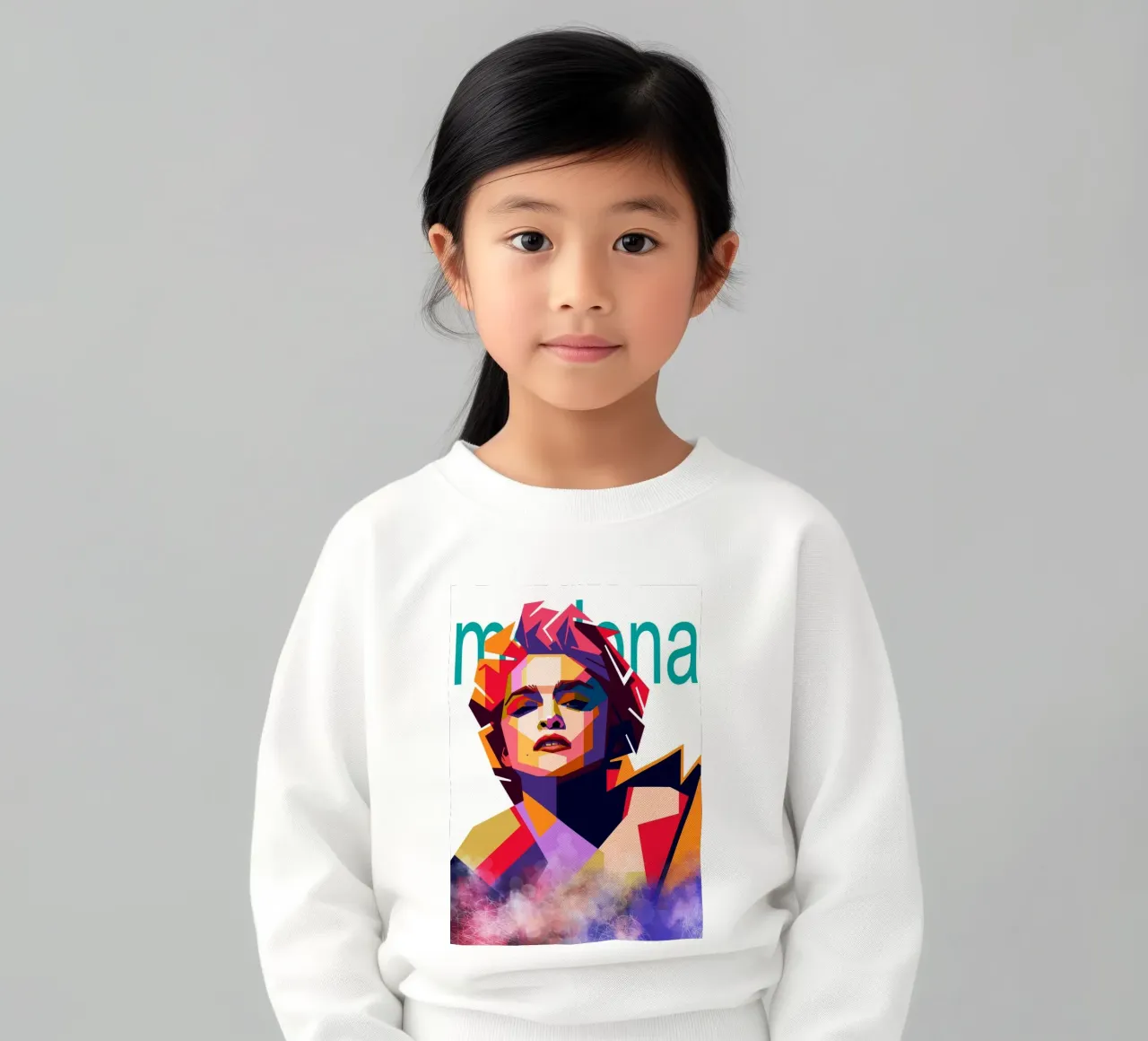 Madonna WPAP art style felpa bambino da Hantamrata
