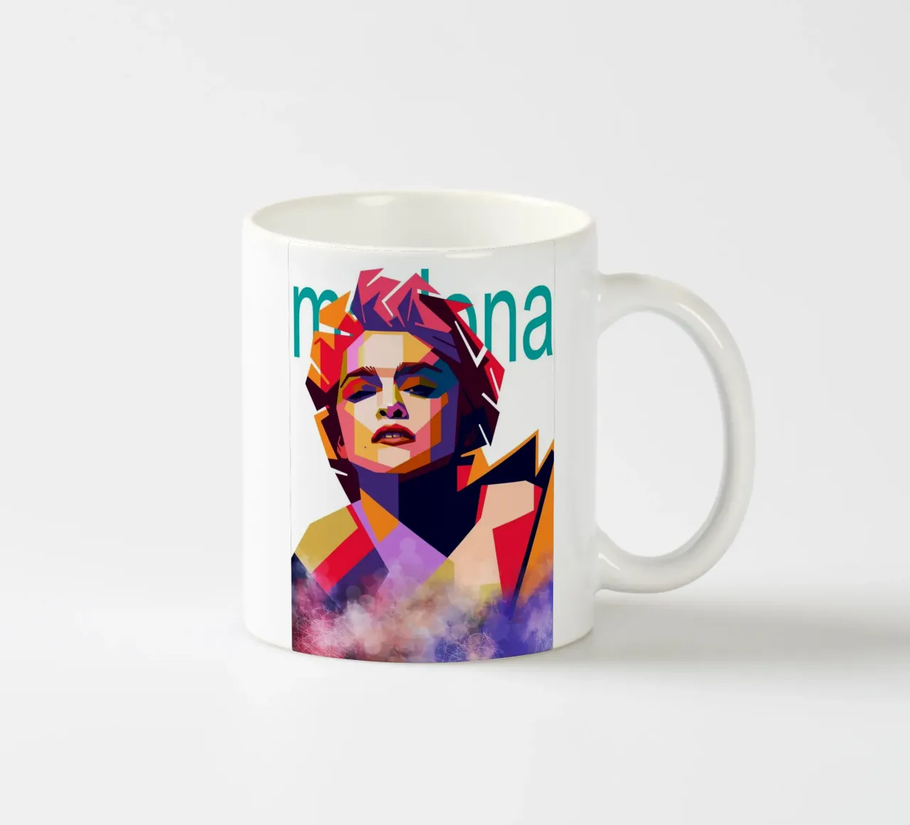 Madonna WPAP art style tazza in ceramica da Hantamrata