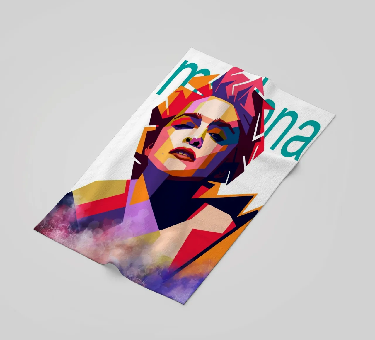 Madonna WPAP art style telo mare da Hantamrata