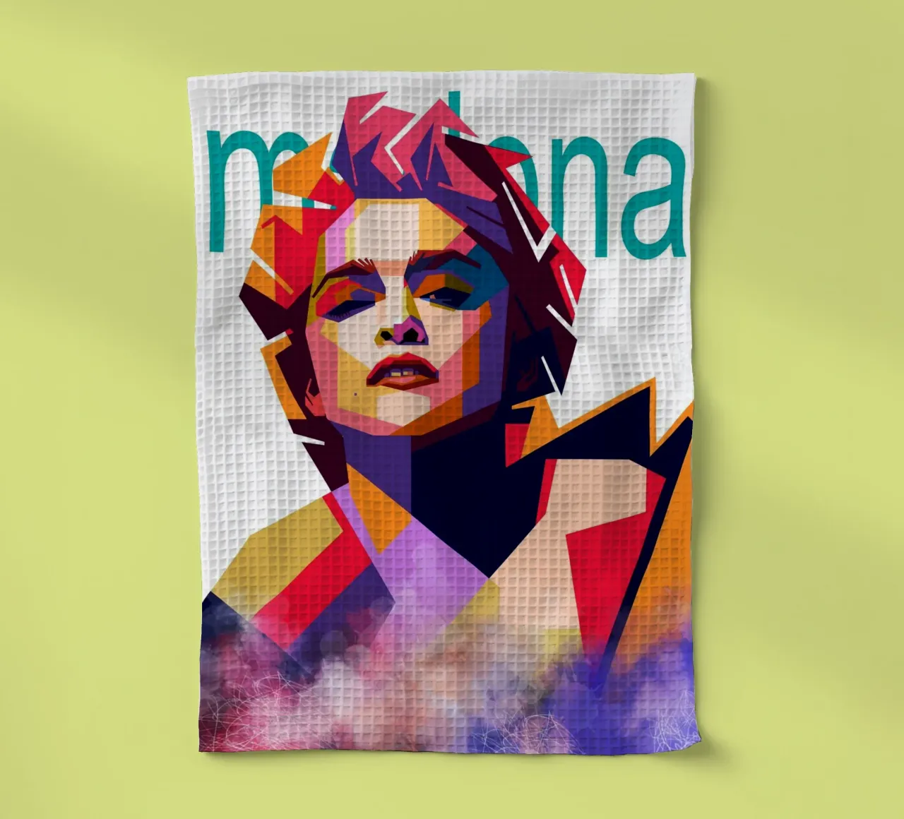 Madonna WPAP art style canovaccio da cucina da Hantamrata