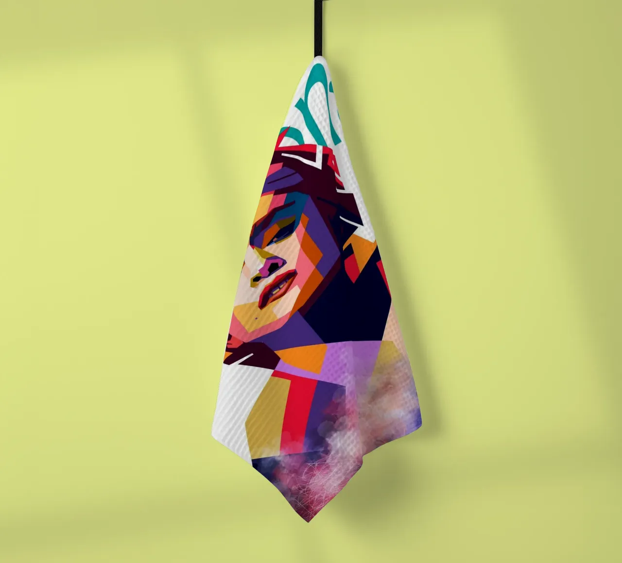 Madonna WPAP art style canovaccio da cucina da Hantamrata
