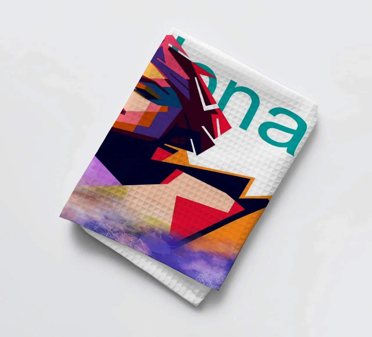 Madonna WPAP art style canovaccio da cucina da Hantamrata