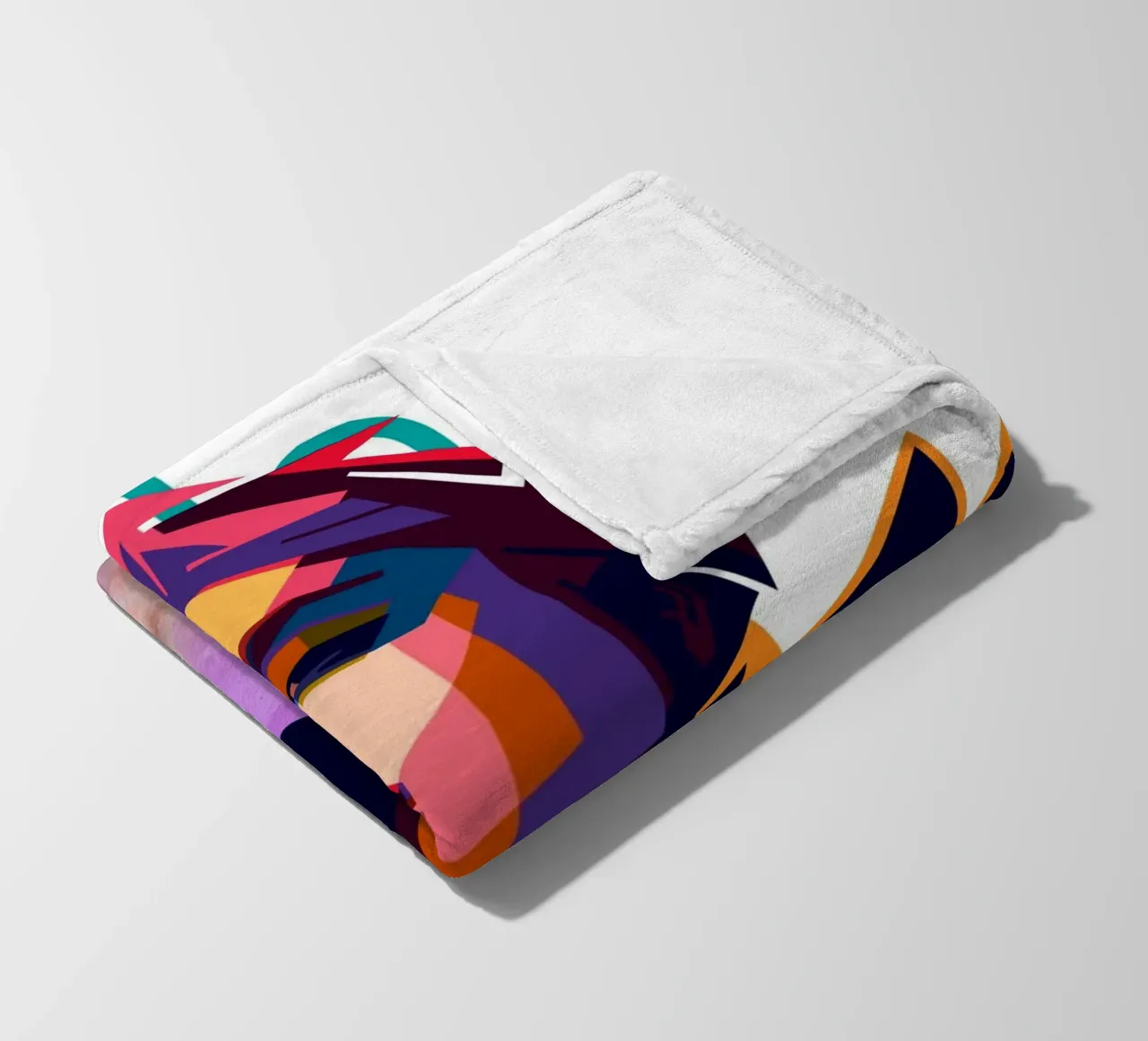 Madonna WPAP art style coperta in pile da Hantamrata