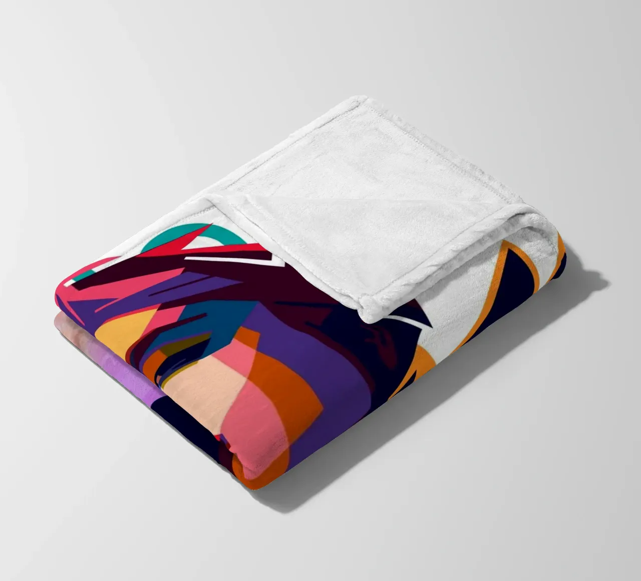 Madonna WPAP art style coperta in pile da Hantamrata