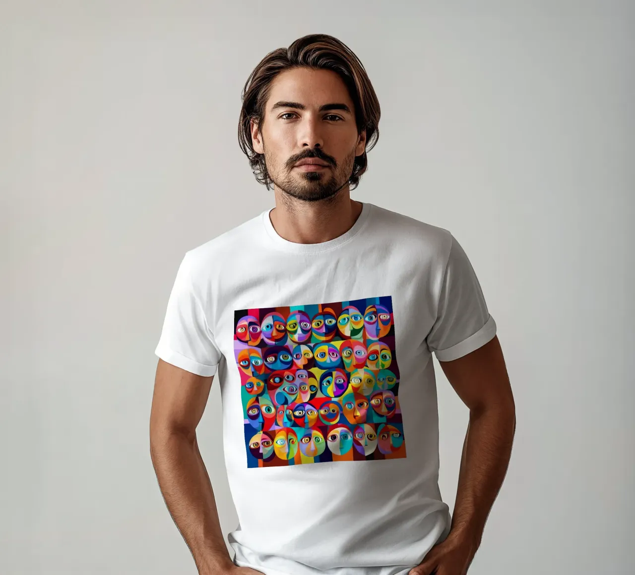 Occhi_3 t-shirt da AI-Portraits by LK