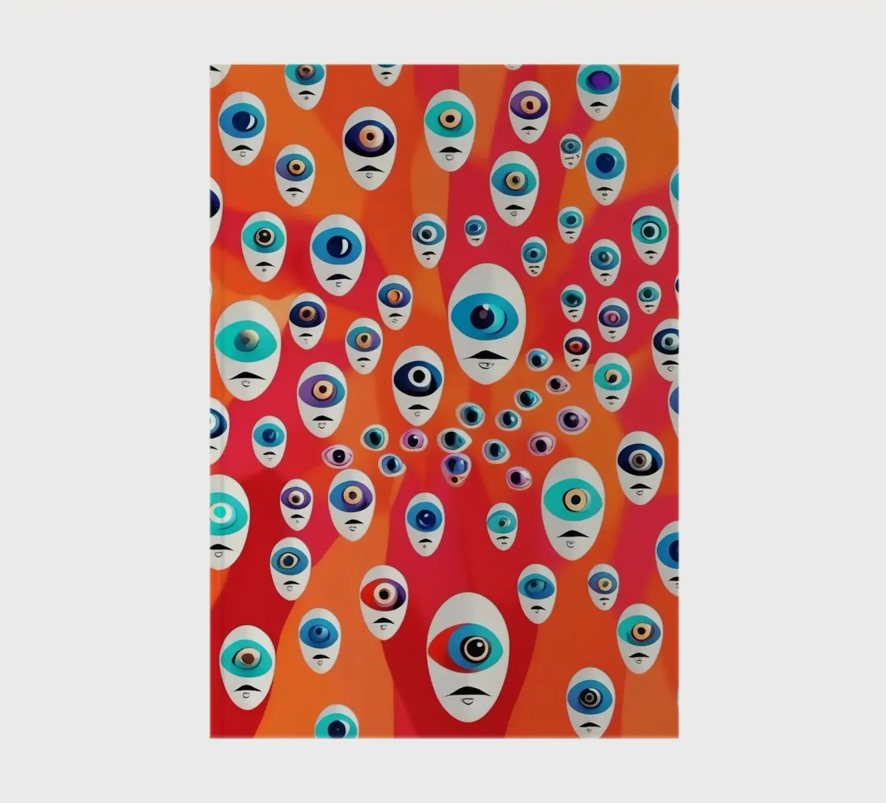 Eyes_4 notebook by AI-Portraits by LK