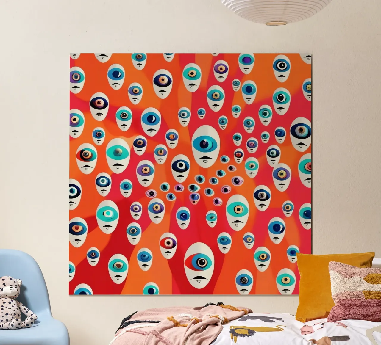 Occhi_4 poster da AI-Portraits by LK