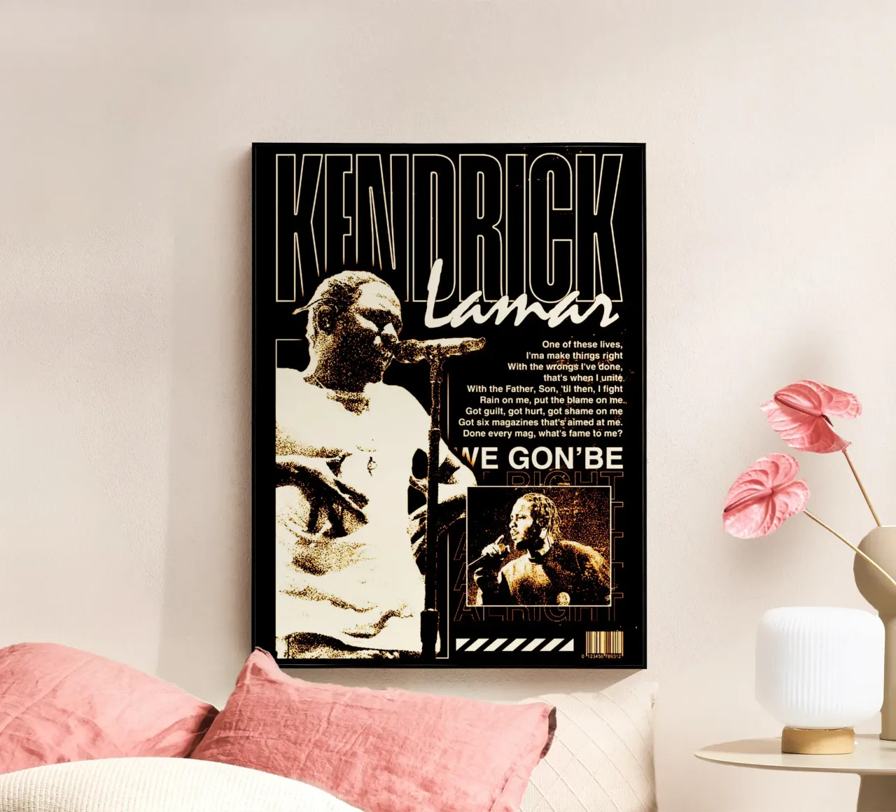 kendrick lamar azione 2 plexiglass da music soul