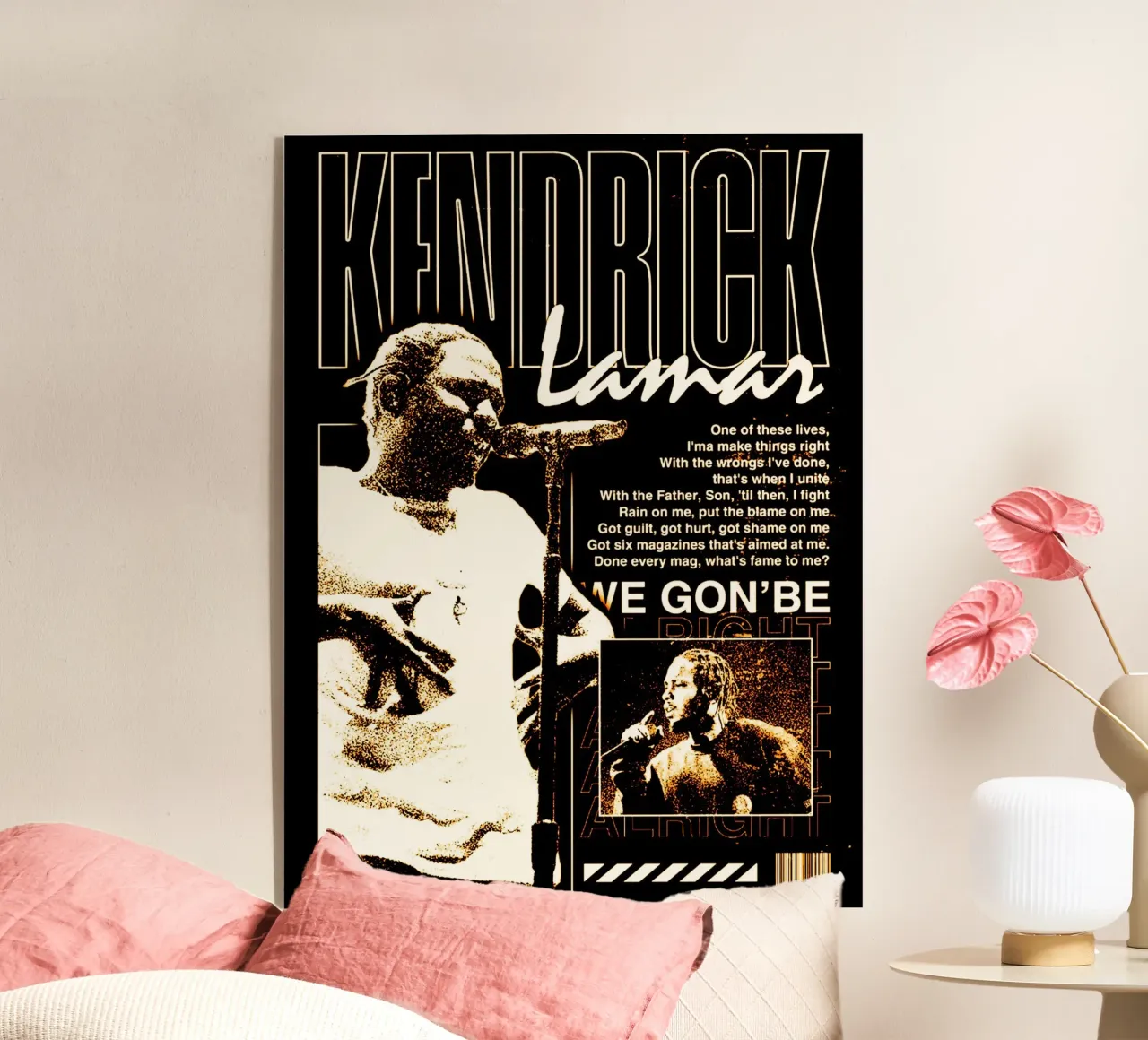 kendrick lamar azione 2 plexiglass da music soul