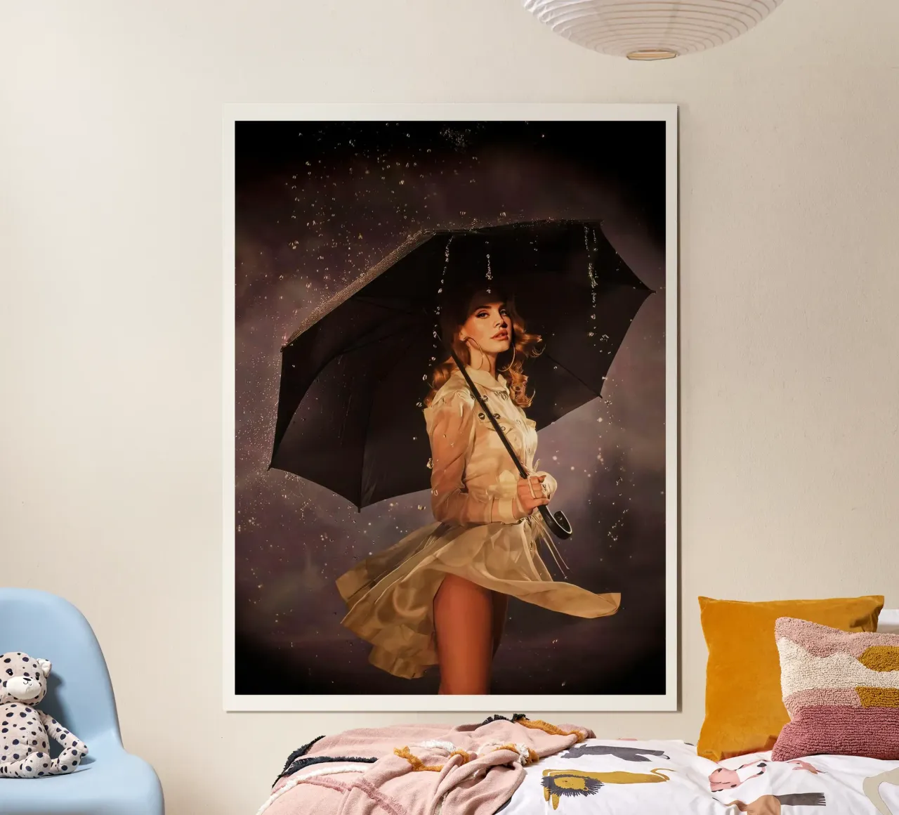 Ritratto estetico Lana Del Rey Bella poster da licongeilish