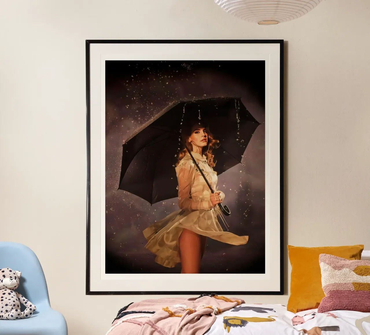 Ritratto estetico Lana Del Rey Bella poster da licongeilish