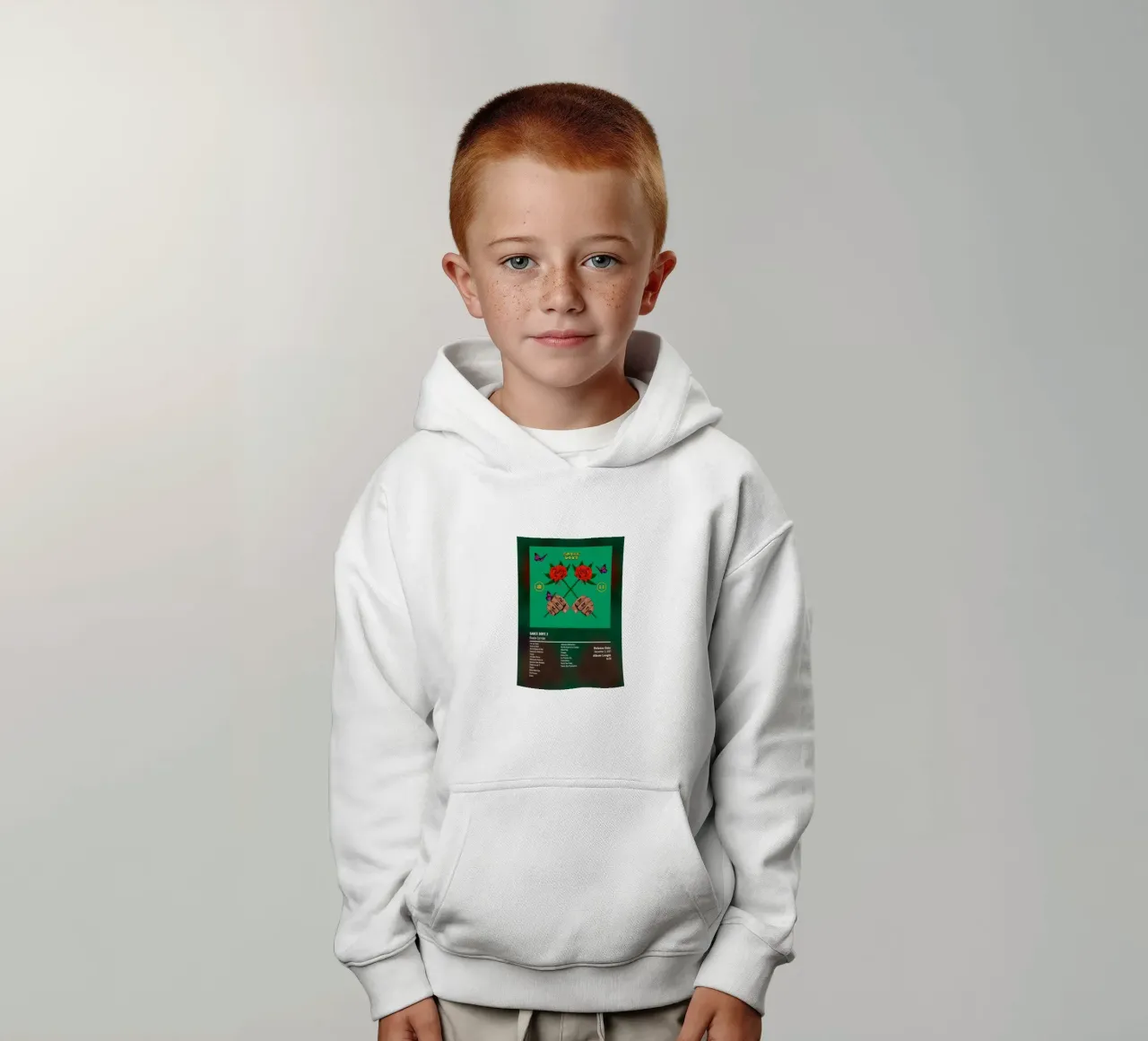 Sauce Boyz 2 (2021) by Eladio Carrión felpa bambino con cappuccio da DGUnder