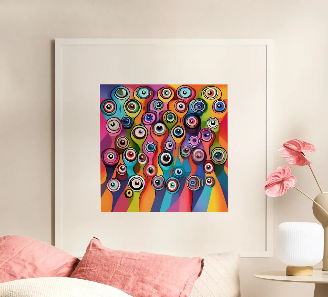 Occhi_5 poster da AI-Portraits by LK