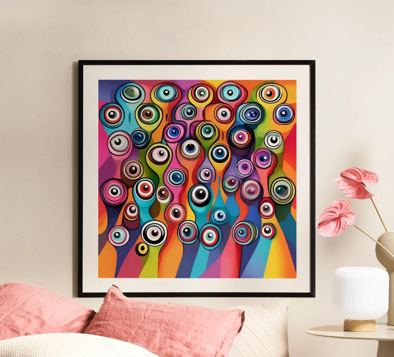 Occhi_5 poster da AI-Portraits by LK